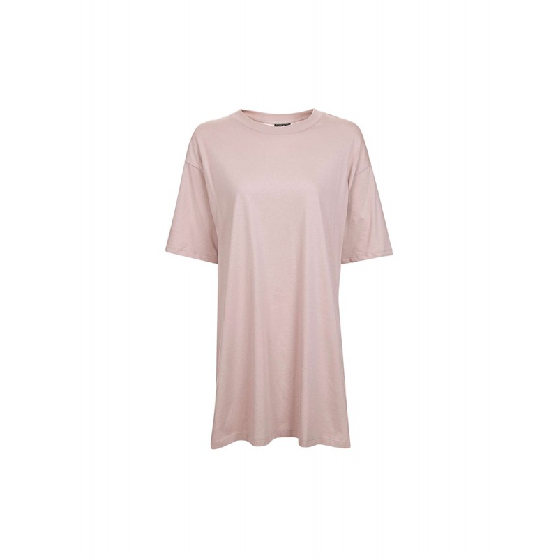 Tunic Blue long Shirts Leopard Print Clean Denim Skirt